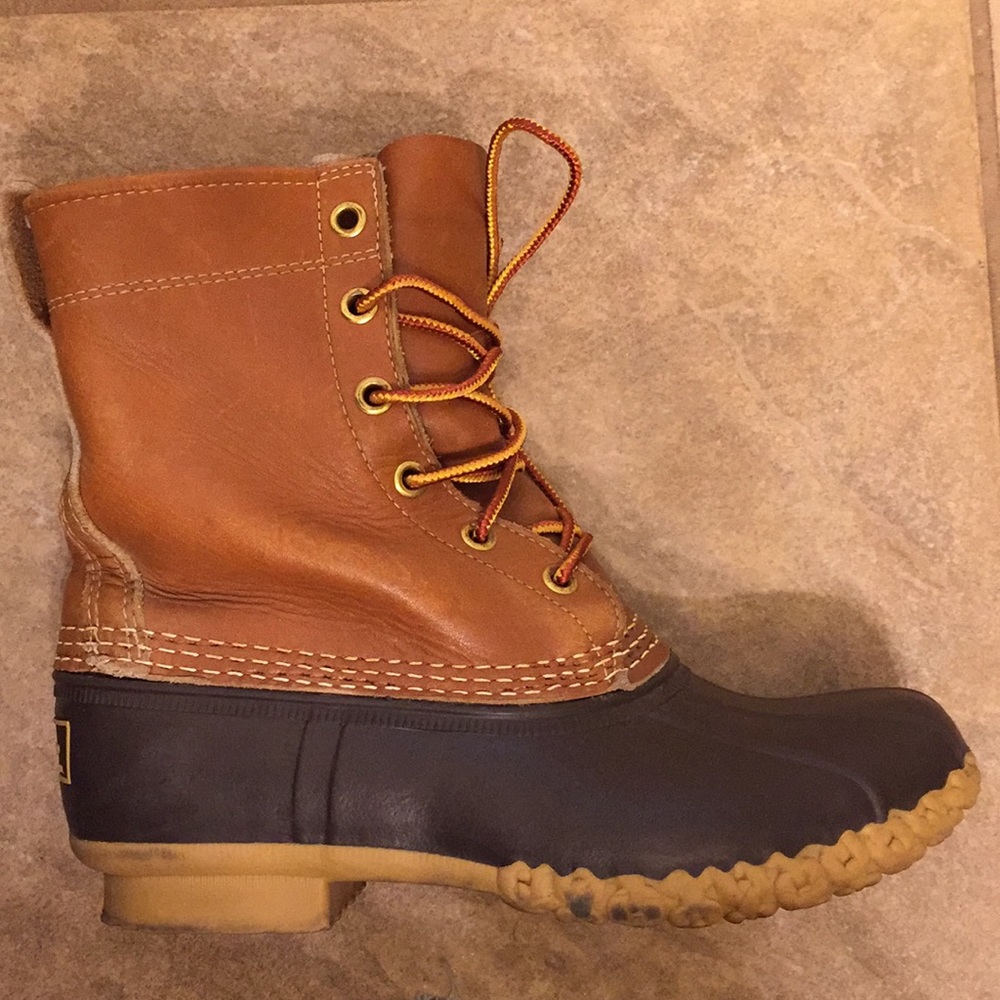 L.L. Bean duck boots